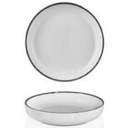 Тарелка глубокая Helix -Black 23см HL-BLA-CP-23-CK