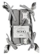 Набор кухонных полотенец+хлебница Snow Grey 40х60см BS 45561/1