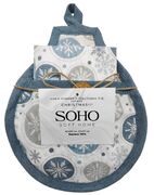 Кухонное полотенце+подставка под горячее Christmas!!! 40х60см BS 84157