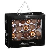 Набор ёлочных игрушек 5/6/7см 8720983275920