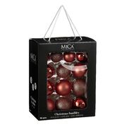 Набор ёлочных игрушек 5/6/7см 8720983280252