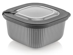 Контейнер пищевой Line Box 1,1л 00682 Gray