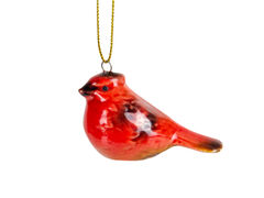 Ёлочная игрушка Птичка 6,5см 826-004