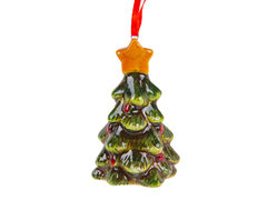Ёлочная игрушка Елочка 8см 826-007