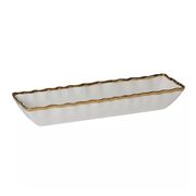 Блюдо прямоугольное Regency Gold 33х9х5см 20494