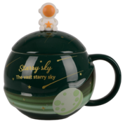Кружка с крышкой и ложкой Starry Sky 300мл B060375