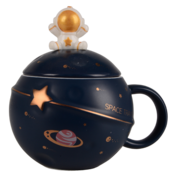 Кружка с крышкой и ложкой Space Travel 300мл B060374