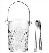Ведро для льда со щипцами Alba 980мл AR5044