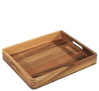 Поднос с ручками Wood Collection 44х36х6см 059205