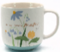 Кружка Clovera Blue 390мл M0520-GB722-SU3250A