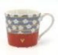 Кружка FlowerCharm 400мл M0520-RX-N250338White