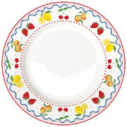 Тарелка обеденная Fruit Mania 26,5см R0942#FMAN - в интернет-магазине Мир посуды Тарелка обеденная Fruit Mania 26,5см R0942#FMAN - Мир посуды