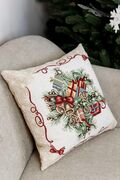 Подушка декоративная с велюром Праздничный Дом Елка 45х45см 4823093451667 - в интернет-магазине Мир посуды Подушка декоративная с велюром Праздничный Дом Елка 45х45см 4823093451667 - Мир посуды