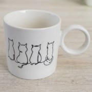 Кухоль KittylandiaWhite 455мл M0520-93G-008D-M1381 - в інтернет-магазині Світ посуду Кухоль KittylandiaWhite 455мл M0520-93G-008D-M1381 - Світ посуду