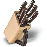 Набор ножей Grand Maitre Wood Vx77240.6 - в интернет-магазине Мир посуды Набор ножей Grand Maitre Wood Vx77240.6 - Мир посуды