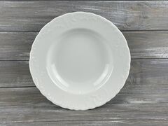 Набор тарелок суповых Rococo без декора 22,5см