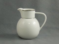 Молочник высокий Catrin Двойная отводка платина 350мл