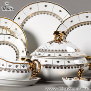 Столовый сервиз Menuet Золотой орнамент 6/27