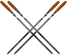 Набор шампуров 60 см BBQ-5103 1,5*0,2*60 см 5103