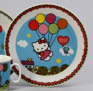 Тарелка плоская Cairo Hello Kitty 21см