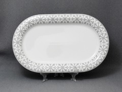 Блюдо овальное Catrin Орнамент 36см
