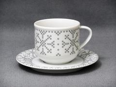 Набор чайных чашек Catrin Орнамент 270мл