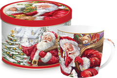������ Christmas Time Santa & Snowman 350�� R0117#CTSS/3