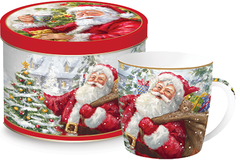 ������ Christmas Time Santa & Snowman 350�� R0117#CTSS/4