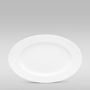 Блюдо овальное Maestro White 37см