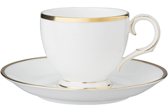 Чашка для кофе с блюдцем Sarah Gold 105мл 101003163