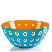 Салатник Le Murrine оранжево-бирюзовый 20см 279420145