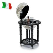 Глобус-бар напольный черно-белый 92см 248-0004