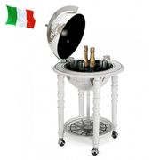 Глобус-бар напольный белый 92см 248-0005