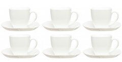Набор чайных чашек с блюдцами Lotusia 220мл H1789/0881