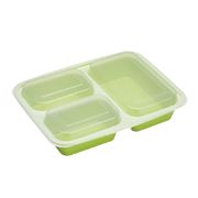 Ланч-бокс на 3 секции 19x24,5x4см KCHELUNCHPK5
