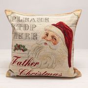 Наволочка гобеленова Різдво Санта 45см ESH-247-2FCojin45x45