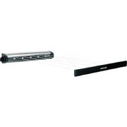 Сушилка для белья выдвижная Black Nylon 22см 385766