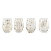 Набор стаканов для вина Cheers gold 590мл 5140632