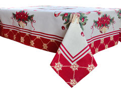 Скатерть гобеленовая с люрексом Carpi 140х240см 716-026