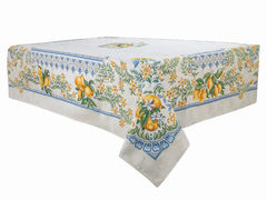 Скатерть гобеленовая Floral design Цитрус 100х100см 732-017