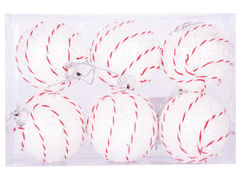 Набор ёлочных игрушек 6см 801-245