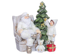 Фигурка декоративная Санта 8см 191-013