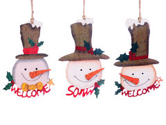 Ёлочная игрушка 8х12см 801-115