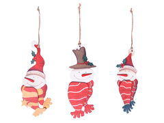 Ёлочная игрушка 6х16см 801-117