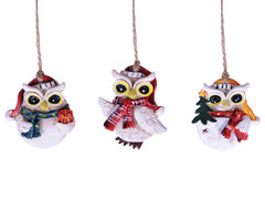 Ёлочная игрушка 6х5см 801-137