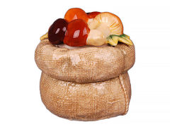 Банка для сыпучих Лесные грибы 16см 59-442