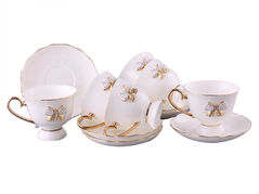Набор чашек для чая с блюдцами Принцесса 6/12 264-409