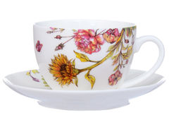 Чашка для чая с блюдцем 200мл 358-954