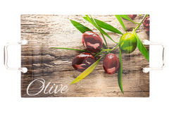Піднос прямокутний Olives 35х22,5см S3235-Q007