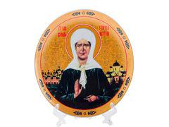 Тарелка декоративная Рождество 18см 55-2910